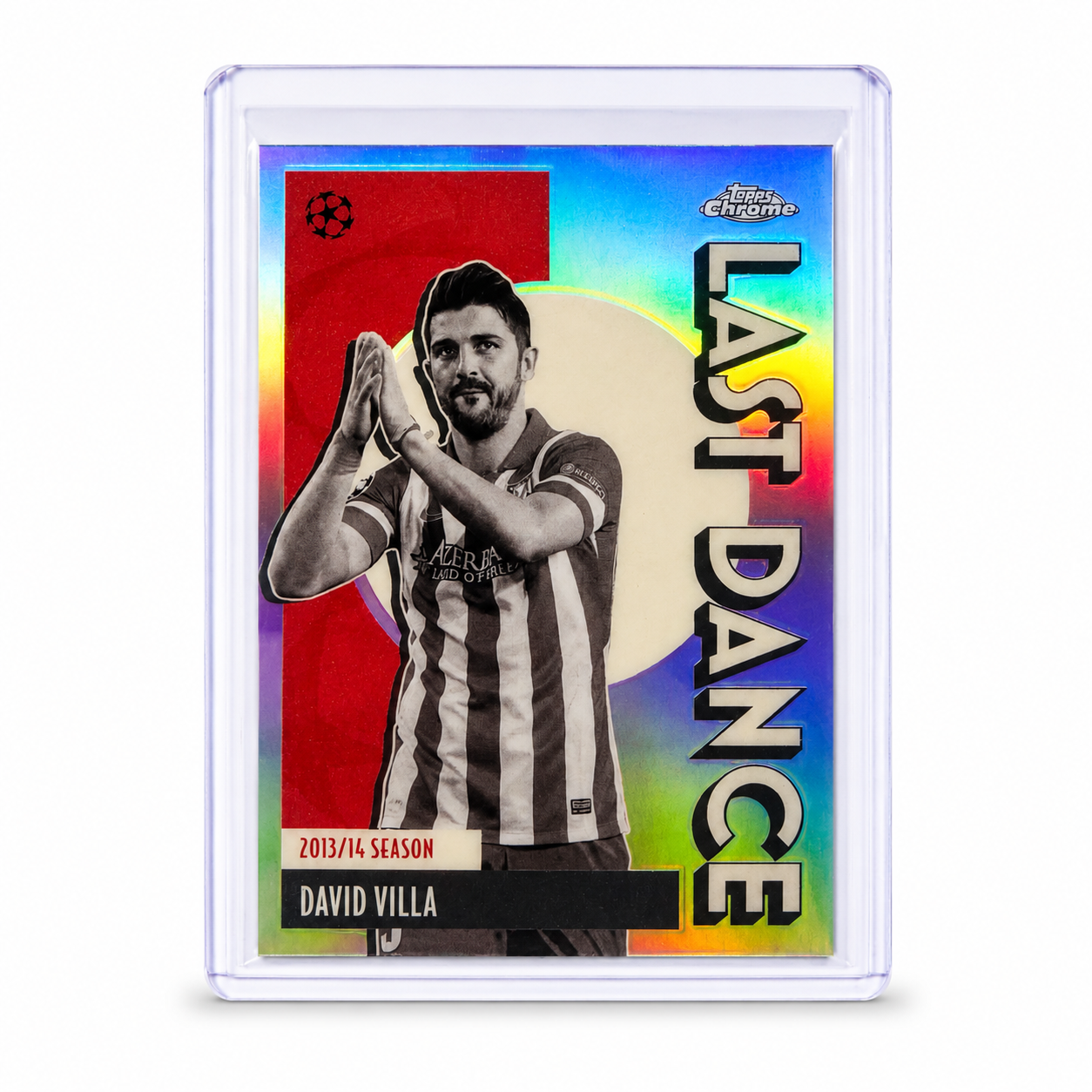 25-26 Topps Chrome David Villa Last Dance #LD-5