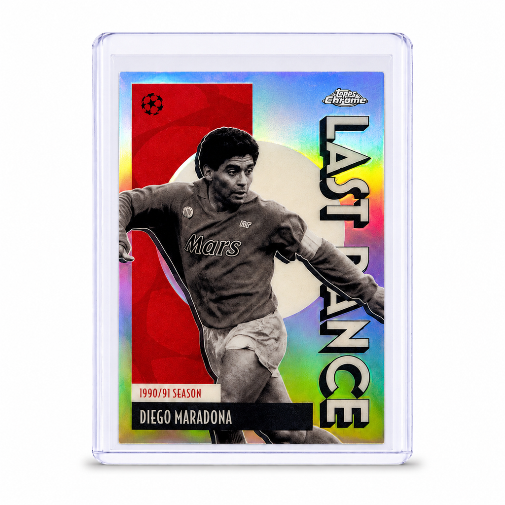 25-26 Topps Chrome Diego Maradona Last Dance #LD-10