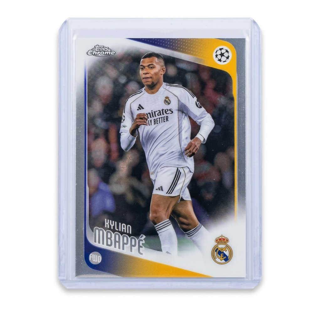 25-26 Topps Chrome UCC Kylian Mbappé #112