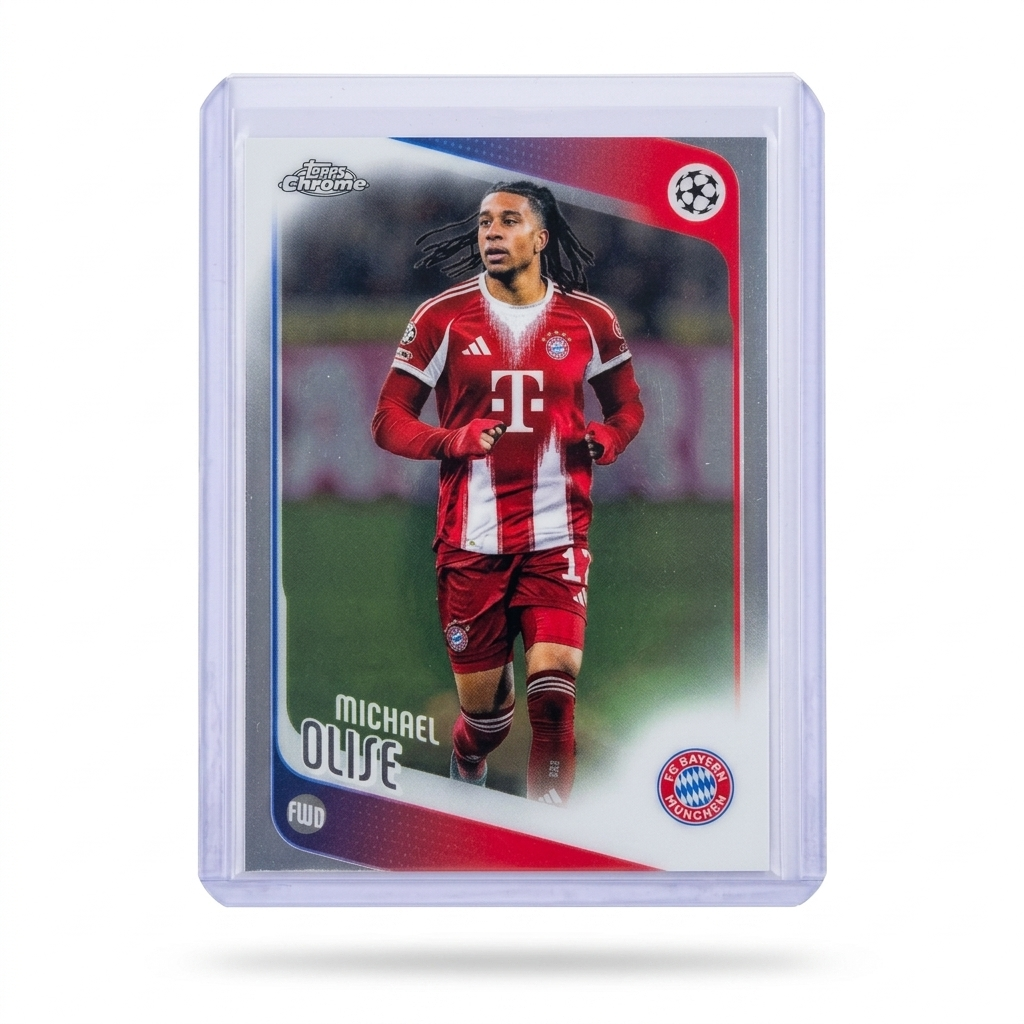 25-26 Topps Chrome UCC Michael Olise #4
