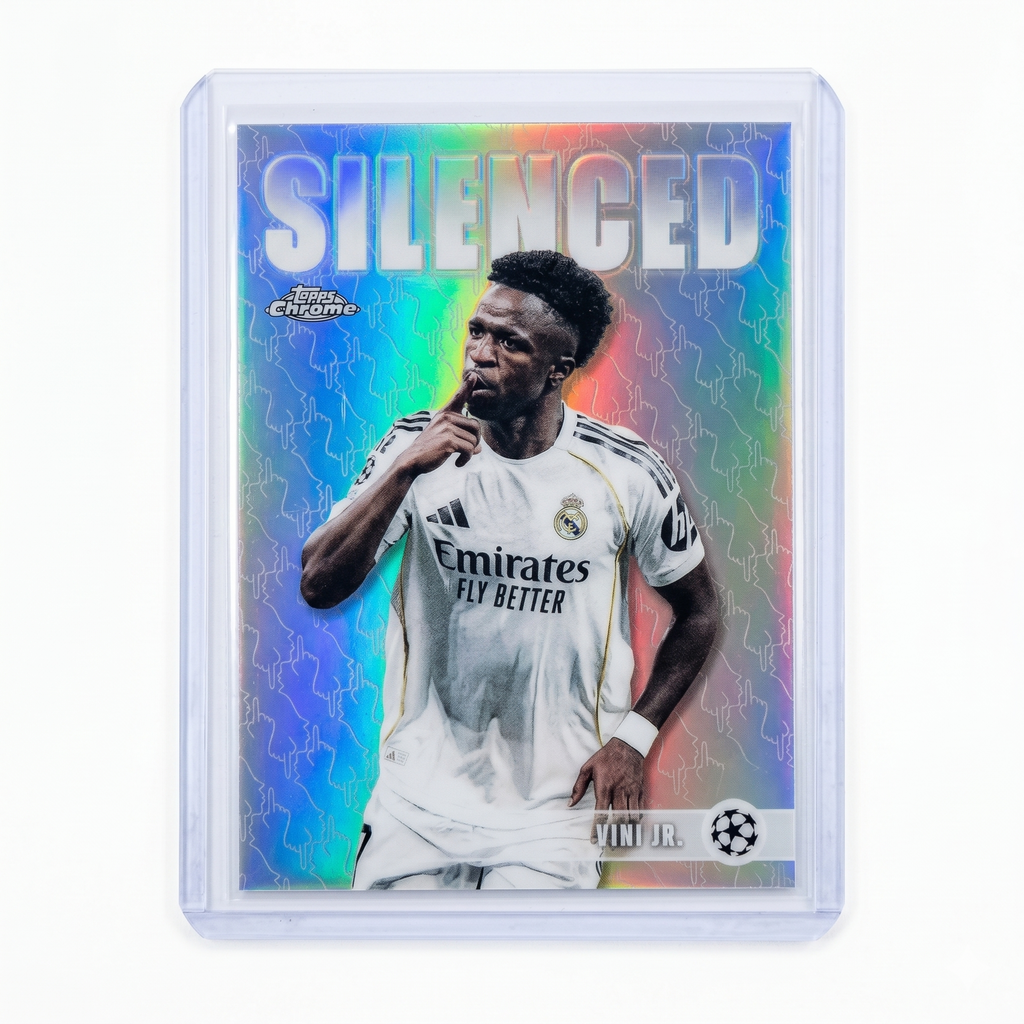 25-26 Topps Chrome UCC Vini Jr Silence #SHH-8