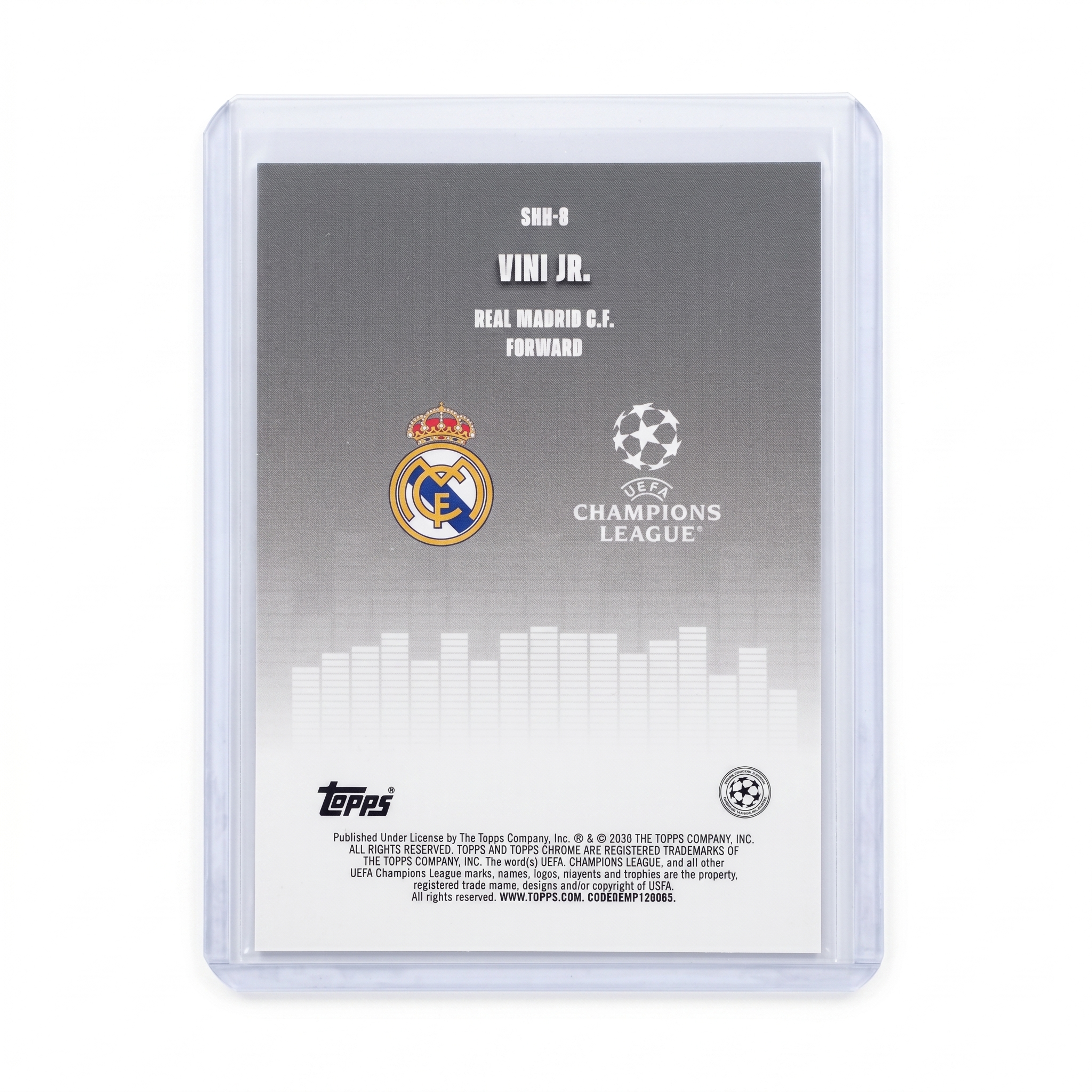 25-26 Topps Chrome UCC Vini Jr Silence #SHH-8