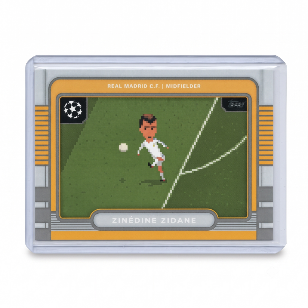 25-26 Topps Chrome UCC Zinedine Zidane 8Bits #8B-8