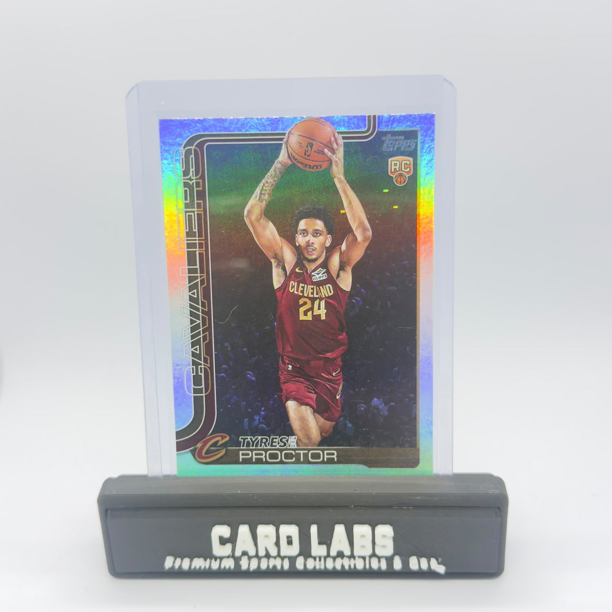 25-26 Topps Flagship Basketball Tyrese Proctor RC Silver Refractor #250