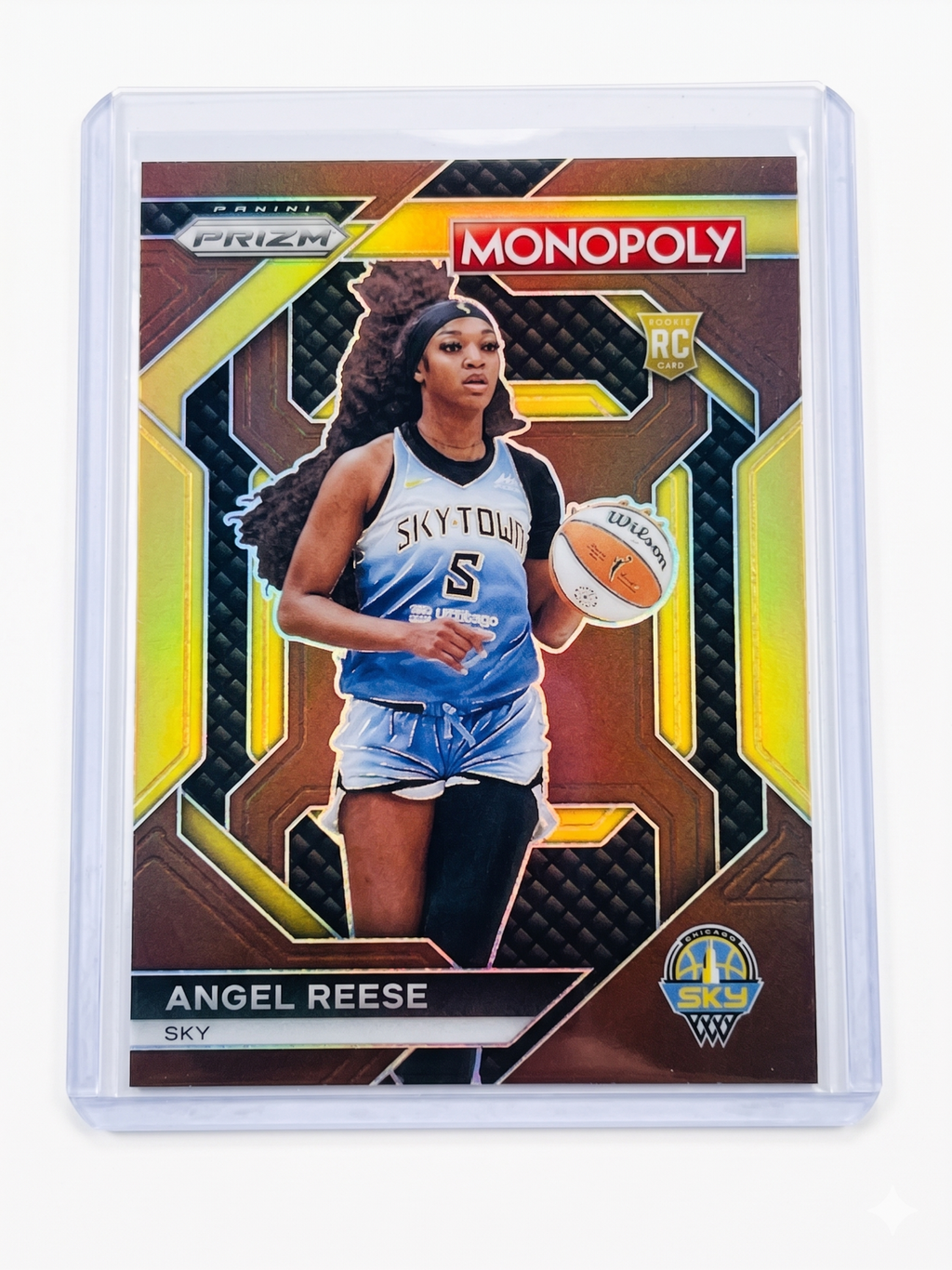 2024 Panini Prizm Monopoly WNBA  ANGEL REESE RC #WNBA16 Brown Prizm /249
