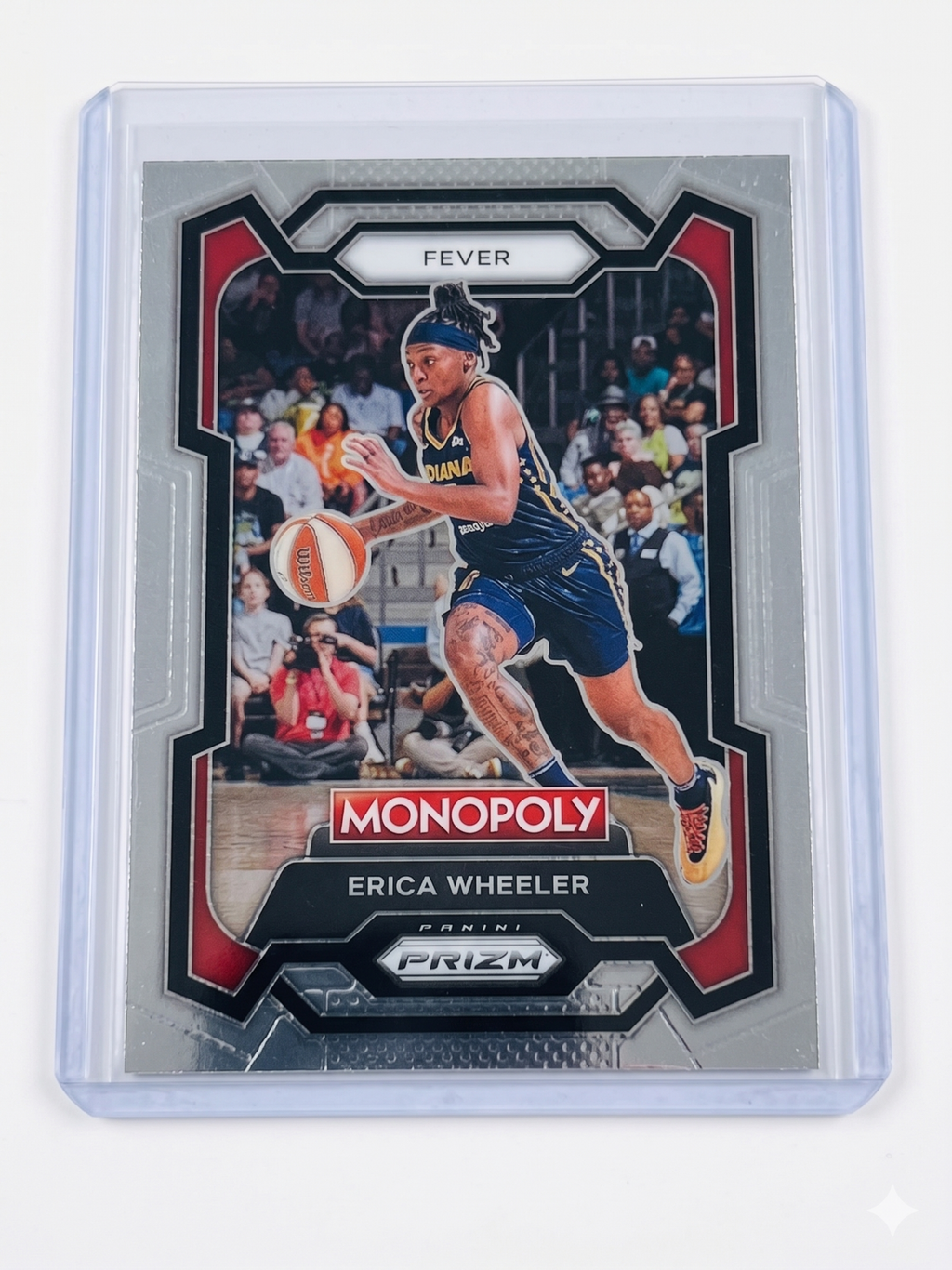 2024 Panini WNBA Monopoly PRIZM ERICA WHEELER Silver #44