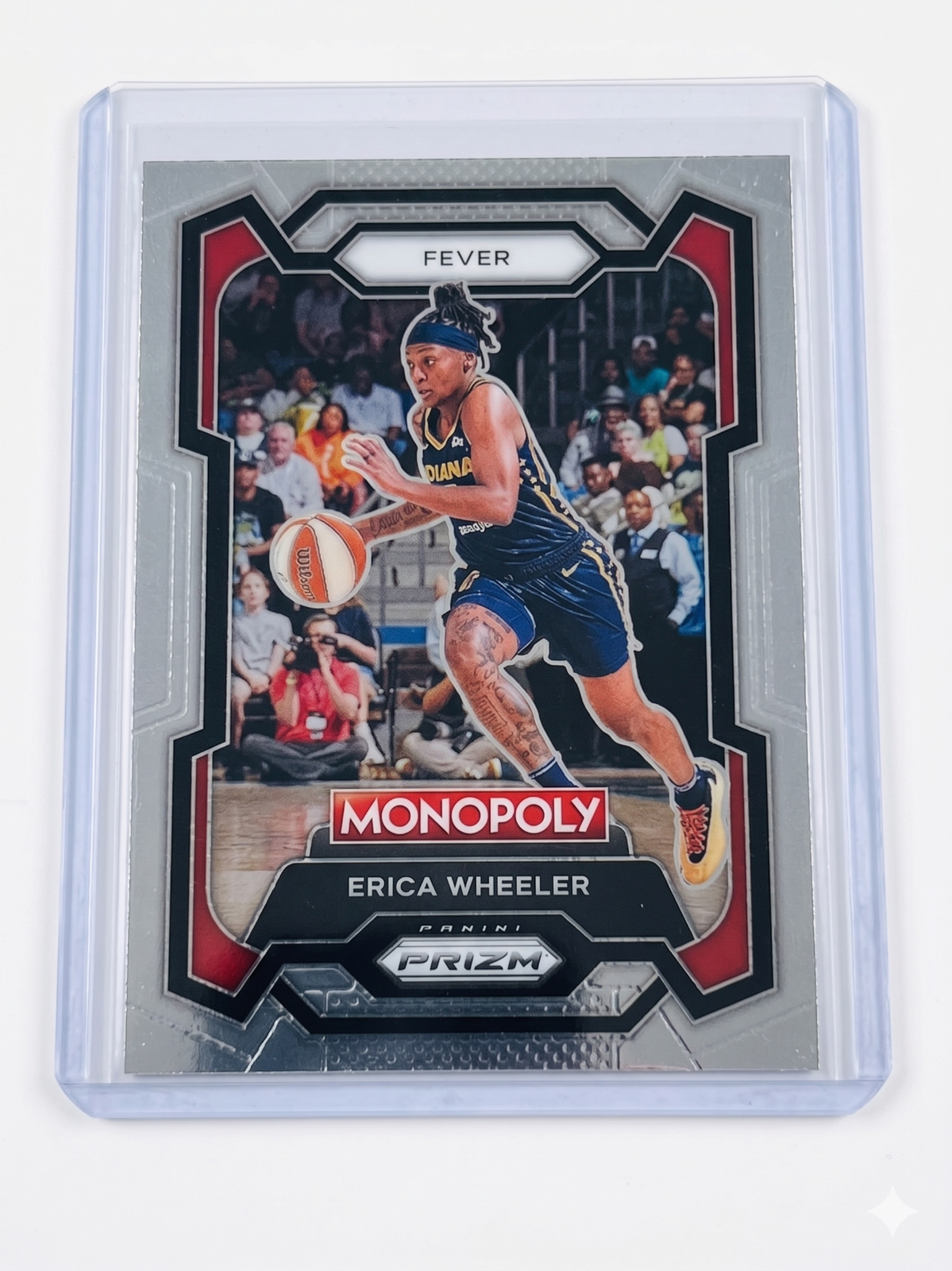 2024 Panini WNBA Monopoly PRIZM ERICA WHEELER Silver #44