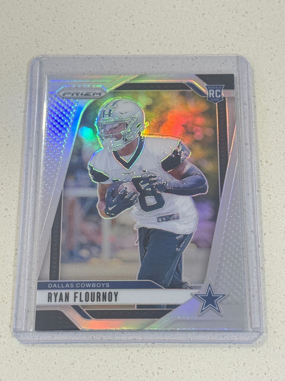 2024 Panini PRIZM Football RYAN FLOURNOY RC Silver PRIZM #387