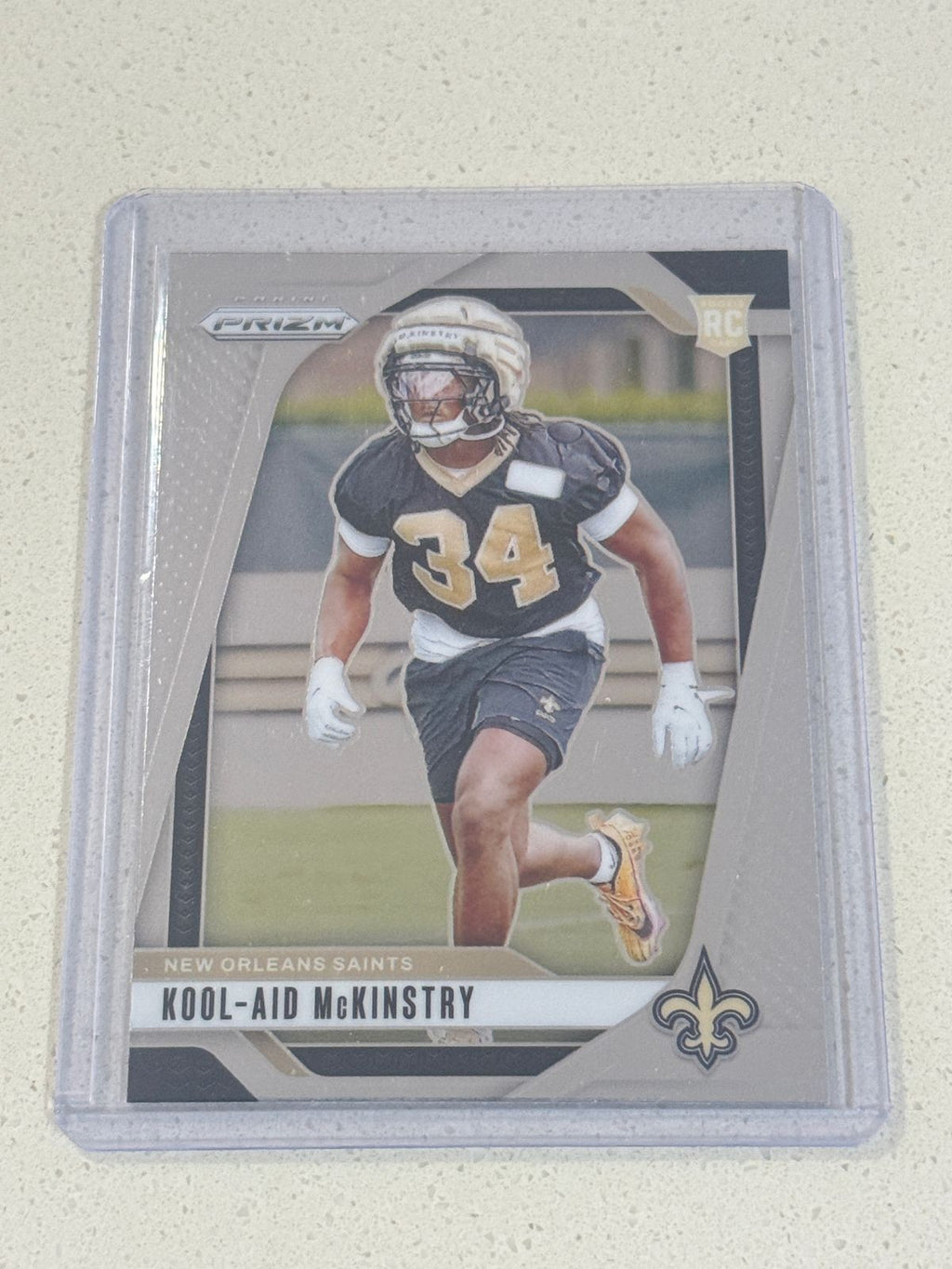 2024 Panini PRIZM Football KOLL-AID McKINSTRY RC Card Silver PRIZM #363