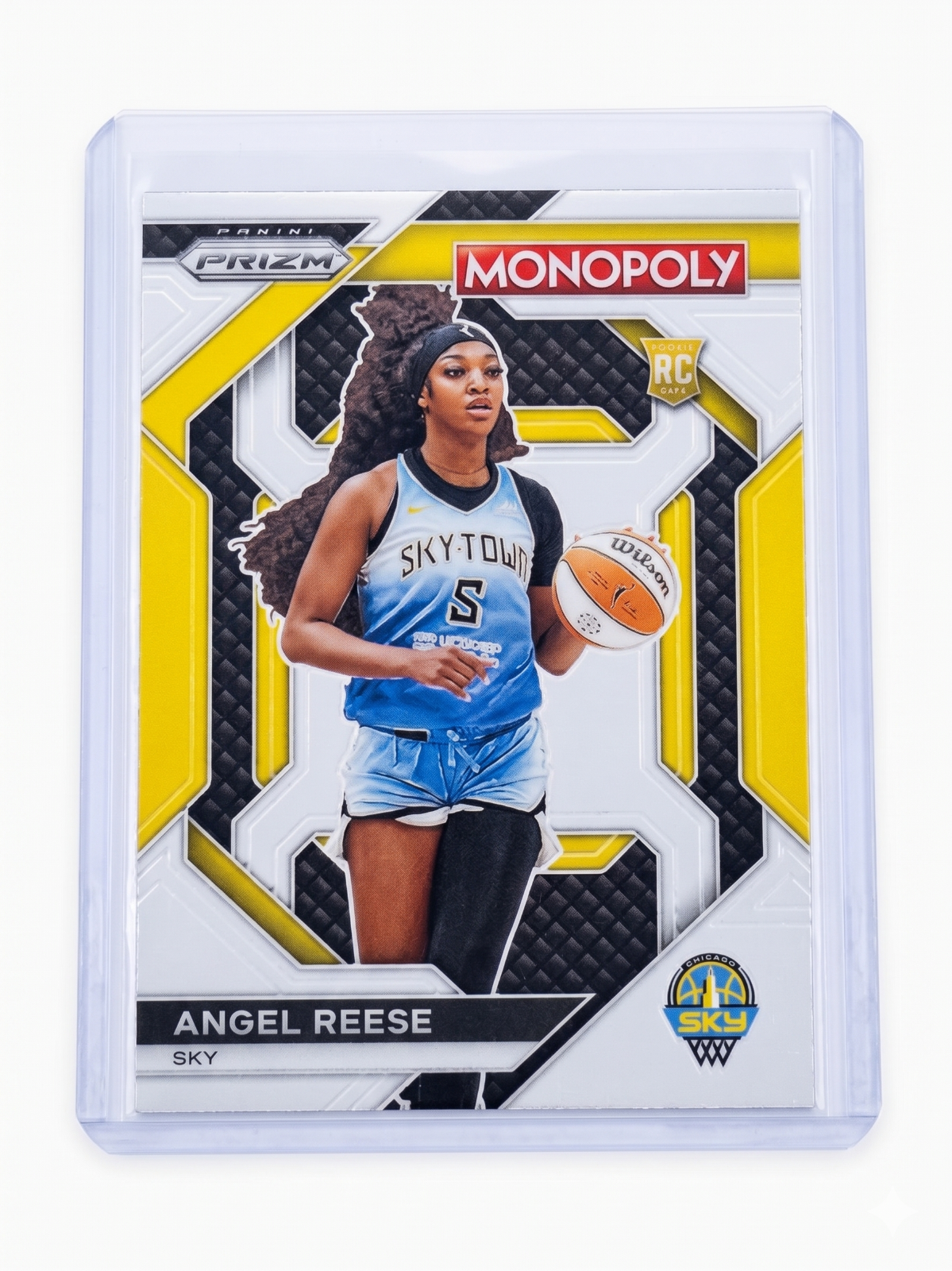 2024 Panini WNBA Monopoly PRIZM ANGEL REESE RC Silver Prizm #WNBA16