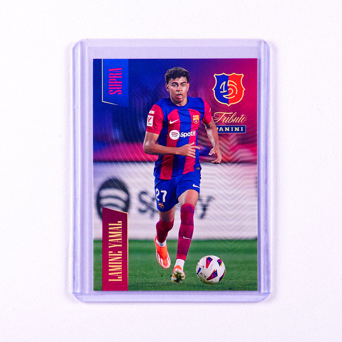 2025 Panini 125th Tribute Barcelona Lamine Yamal  SUPRA #95