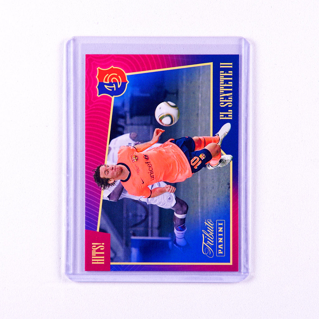 2025 Panini 125th Tribute Barcelona Messi HITS! #56