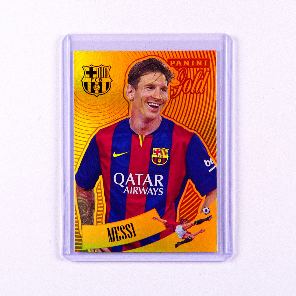2025 Panini 125th Tribute Barcelona Messi GOLD #100