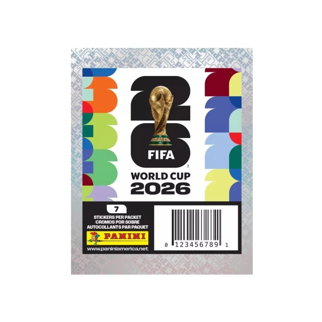 ¡PREVENTA EXCLUSIVA! Caja de Stickers Panini Mundial FIFA 2026 – Versión USA (50 Paquetes)