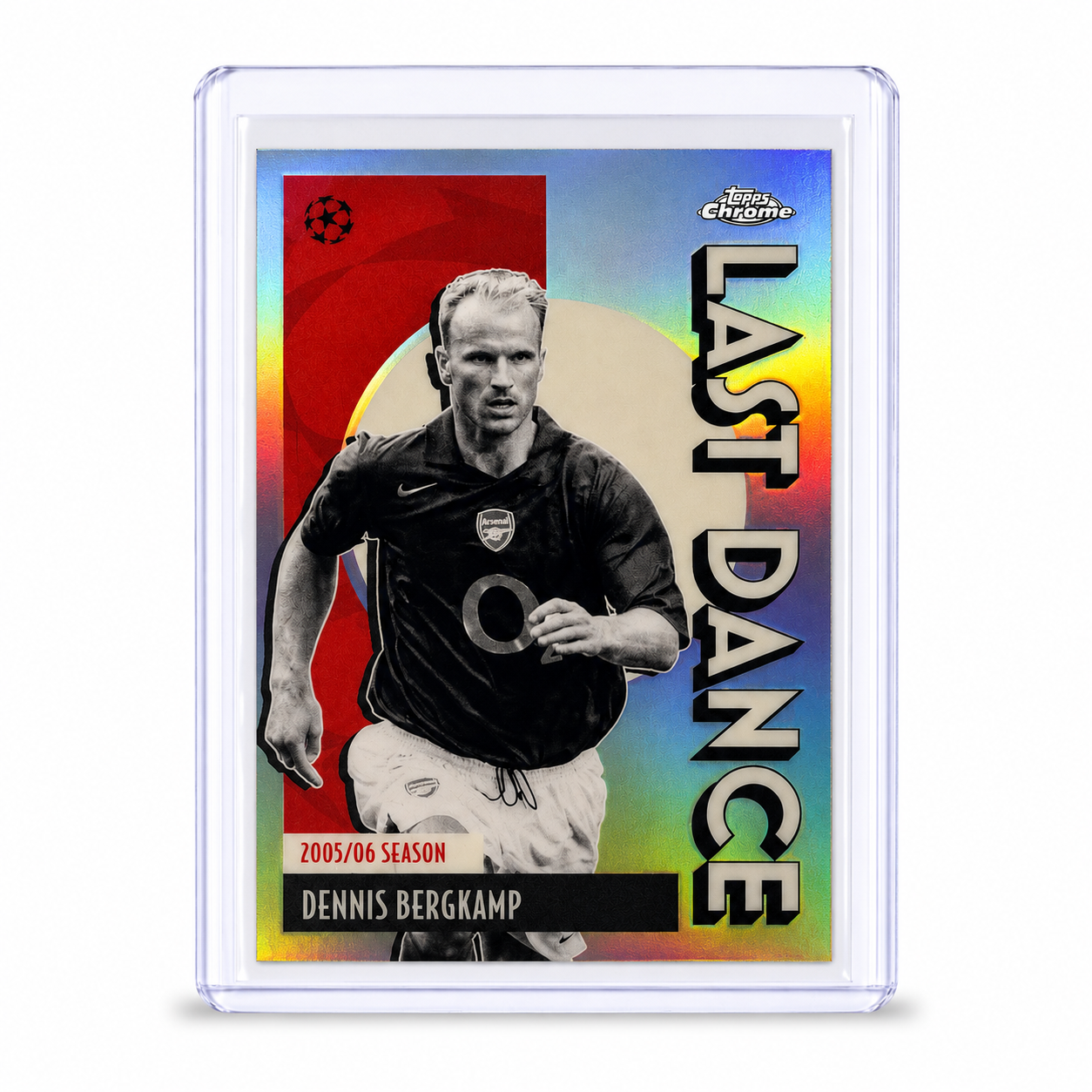 25-26 Topps Chrome Dennis Bergkamp Last Dance #LD-7