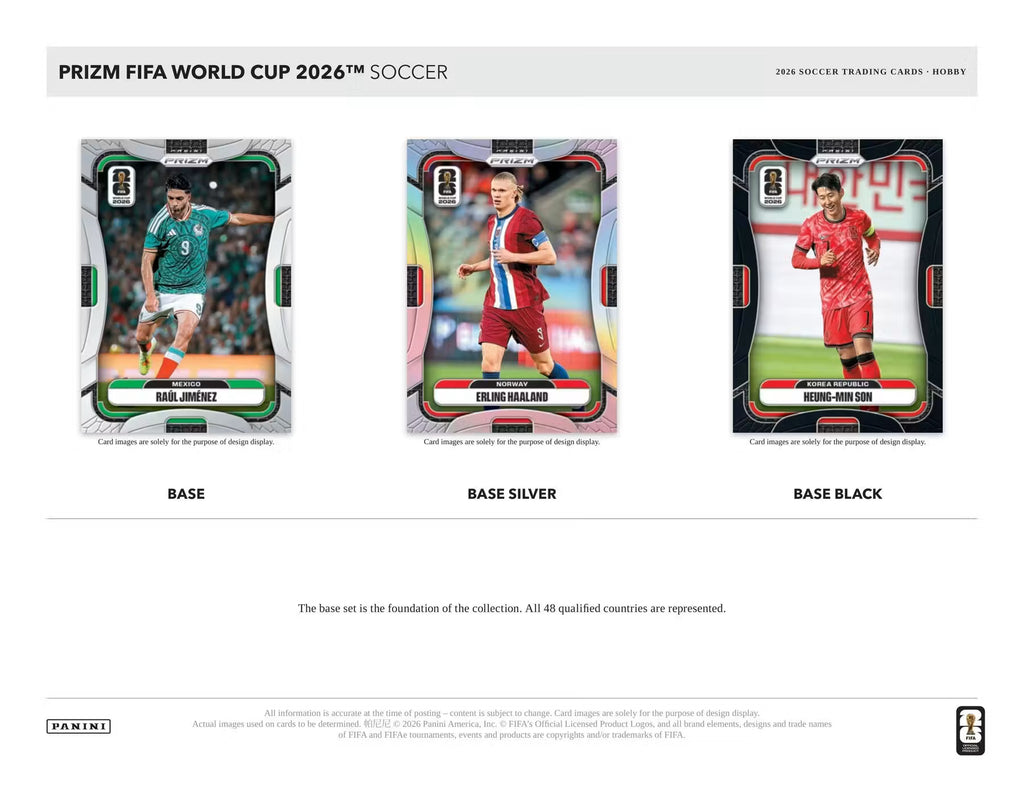 PREVENTA 2026 Panini Prizm FIFA World Cup Soccer HOBBY BOX